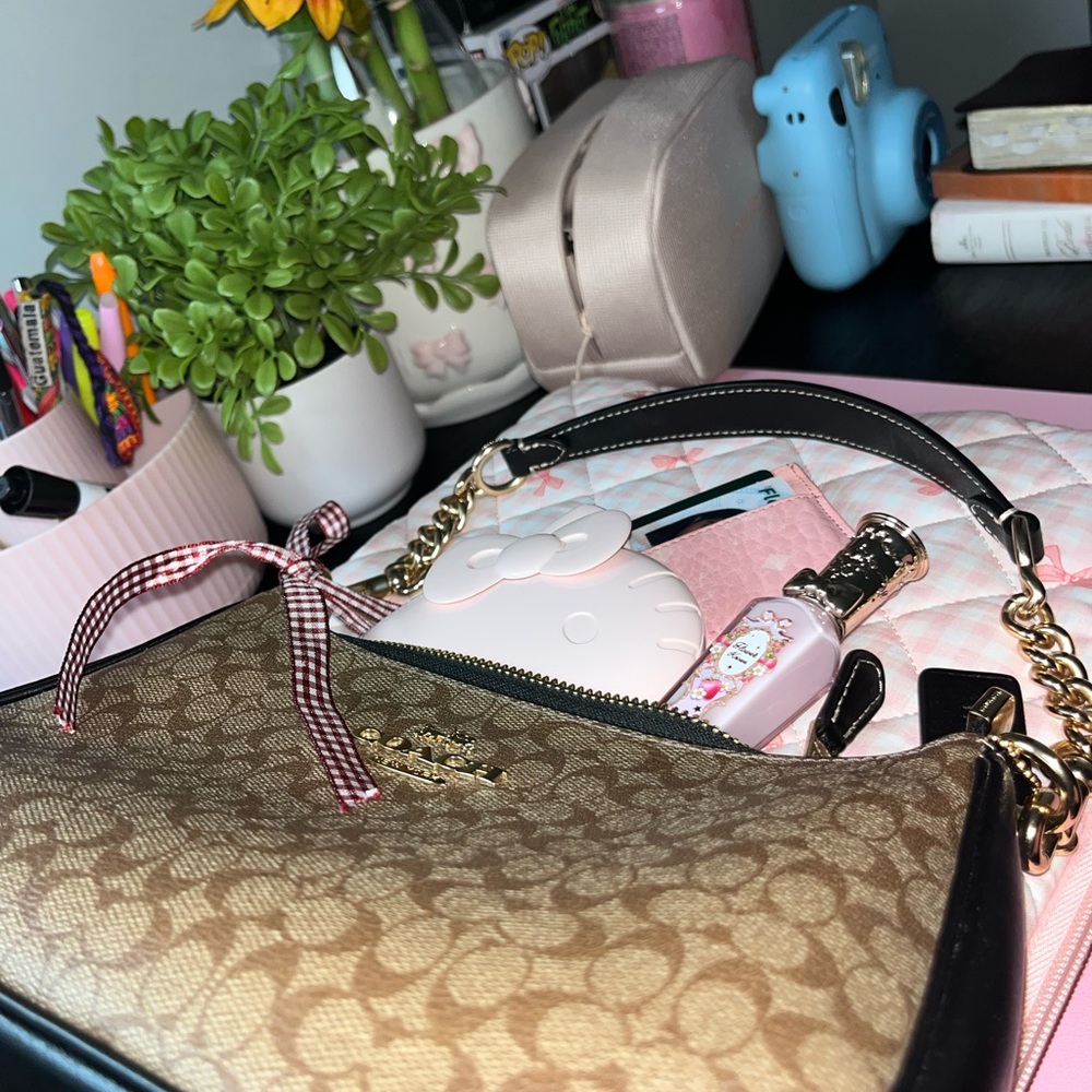 Coach Teri Shoulder Bag In Signature
Canvas
